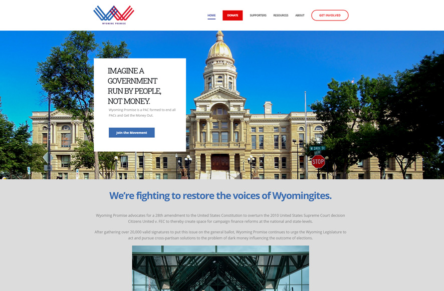 Wyoming Promise website thumbnail